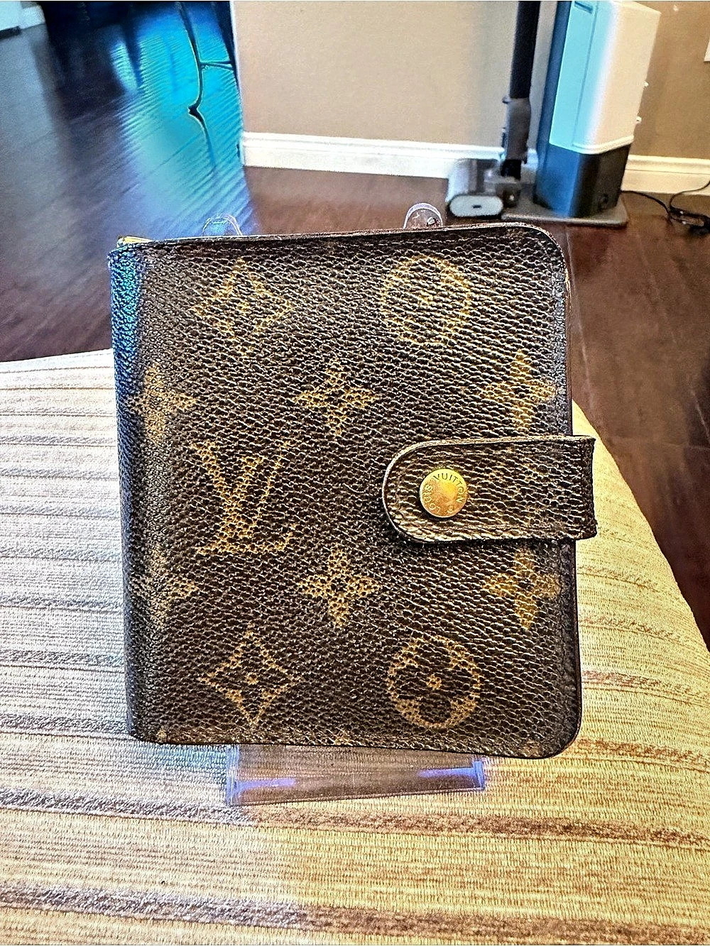 Louis Vuitton Compact Zip Wallet Monogram Brown